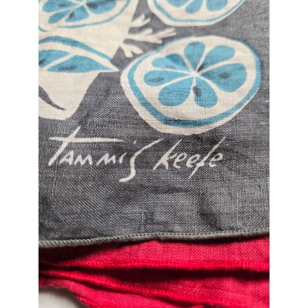 Vintage Tammis Keefe Cocktail Napkins 6pc MCM Signed Designer Mid Century MOD